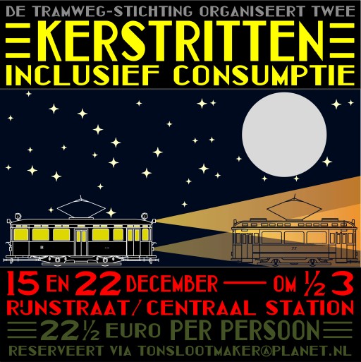 Poster Kerstritten 2018 Den Haag